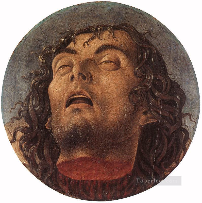 Head of St John the Baptist Renaissance Giovanni Bellini Oil Paintings